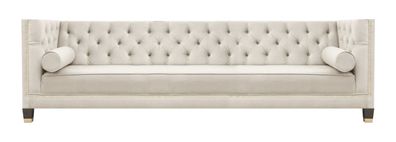 Luxus Viersitzer Sofa Couch Designer Luxus Wohnzimmer Chesterfield Neu