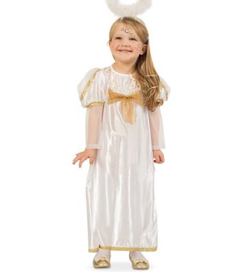 narrenwelt Kostüm Engel Kinder Kleid 1 tlg. Engelkleid 104 -140 Engelchen Himmel