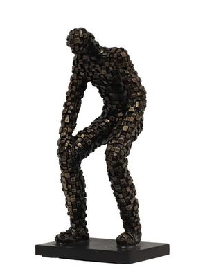 Design Mann Figur Antik Stil Skulptur Figuren Skulpturen Dekoration Deko 34Cm