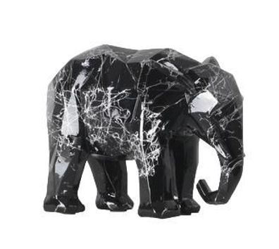 Designer Figur Wohnzimmer Moderne Figuren Dekoration Kubischer Elefant Skulptur