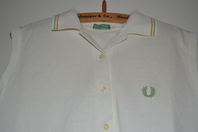 Ärmelloses Damen Polo Shirt Top Fred Perry Gr. 44