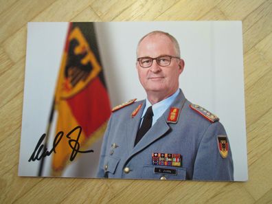 Generalinspekteur der Bundeswehr General a. D. Eberhard Zorn - handsign. Autogramm!!