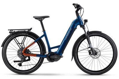 Haibike Elektro-Fahrrad 27,5" Yamaha PW-S2 i720Wh Trekking 4 blue 10-Gang Gr. L 2025