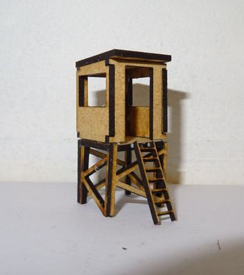 H0 Hochsitz Hochstand Jägerstand. 1:87 Bausatz aus HDF Modelleisenbahn