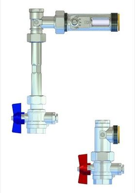 strawa Anschlussgarnitur e-class AG 3/4" V-WMZ-F2-DFM10-40