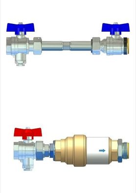 strawa Anschlussgarnitur e-class AG 3/4" WMZ-2F-VSB25