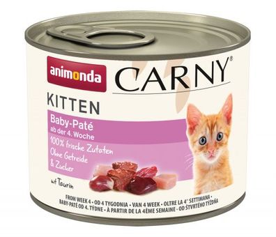 Carny Kitten Baby-Paté 200gD