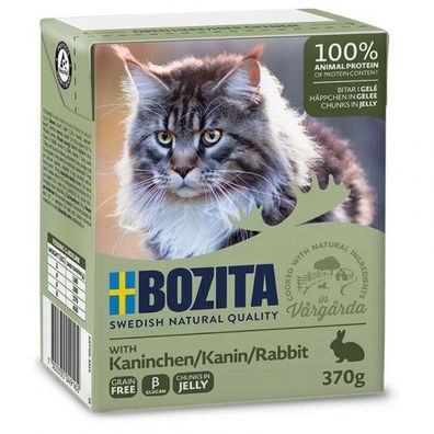 Bozita Cat Häpp. Gel. Kaninchen370gT