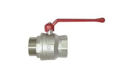 strawa Kugelhahn langer Handgriff 2 1/2'''' IG x 2 1/2'''' AG fld. rot