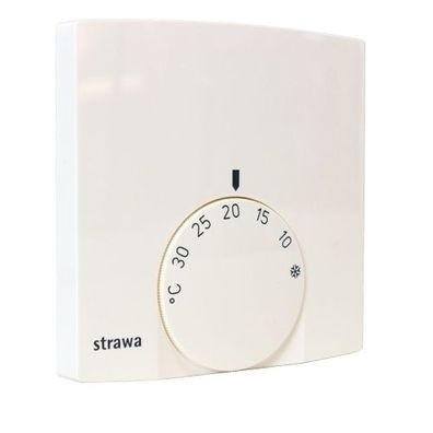 strawa Raumthermostat AP 24 V mit TA Aufputz, superflach