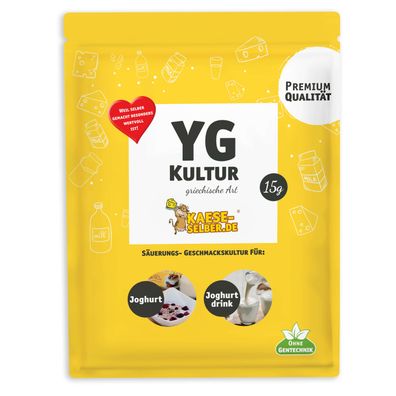 Joghurtkulturen 15g griechische Art Joghurt selber machen Joghurtkultur Ferment