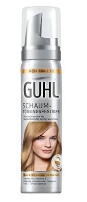 Guhl Haarschaum für Mittelblondes Haar, 75ml