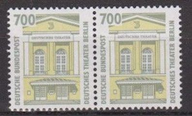 BRD 1993 postfrisch SWK wPaar MiNr. 1691 Deutsches Theater in Berlin