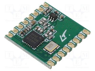 ISM-Transceivermodul RFM26W-433S2, 142–1050MHz, 1.8–3.6V