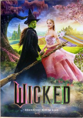 Wicked - Original Kinoplakat A0 - Hauptmotiv - Cynthia Erivo Ariana Grande-Filmposter