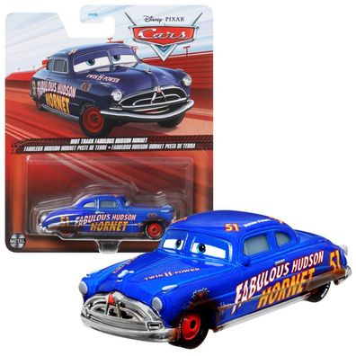 Dirt Track Hudson DXV70 | Disney Cars Cast 1:55 Auto Mattel Fahrzeuge