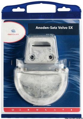 Volvo Penta SX Anoden-Set Z-Antrieb Zink - Aluminium - Magnesium