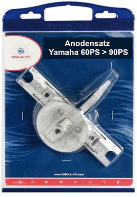 Yamaha-Außenborder 60PS > 90PS Anoden-Set Zink - Aluminium - Magnesium