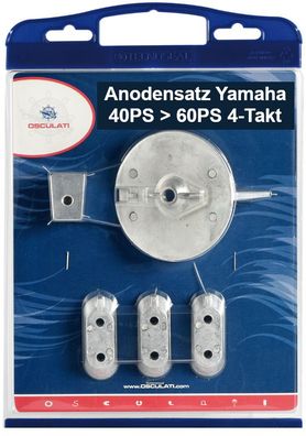 Yamaha-Außenborder 40PS > 60PS 4-Takt Anoden-Set Zink - Aluminium - Magnesium