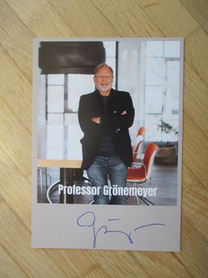 Prof. Dr. Dietrich Grönemeyer - handsigniertes Autogramm!!