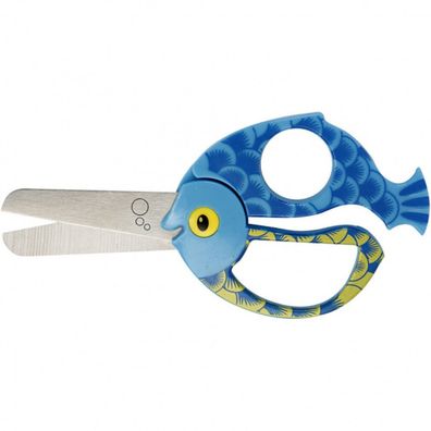 Fiskars Children's Scissors With Animal Motif 13 Cm Blue/Green