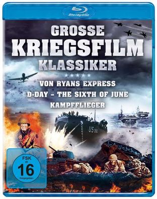 Grosse Kriegsfilm-Klassiker (Blu-ray) - - (Blu-ray Video / Sonstige / unsortiert)