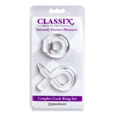 Paare Cock Ring Set Klar