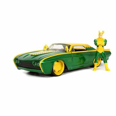 Marvel - Loki Ford Thunderbird Scala 1:24 Diecast