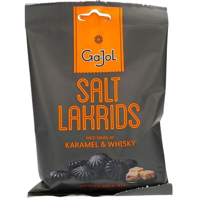 Ga-Jol Salt Lakrids Karamel & Whisky 140g