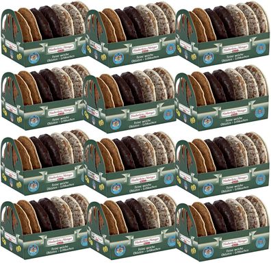 Haeberlein Metzger Feine Nürnberger Oblaten Lebkuchen 2fach 12x 200g