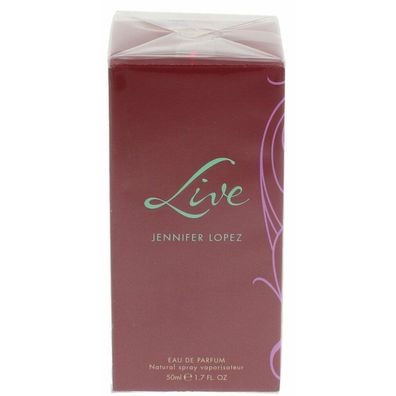 Jennifer Lopez Live Eau de Parfum 50ml Spray