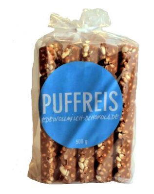 WAWI Puffreis mit Zartbitter Schokolade 500g