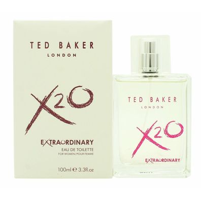 Ted Baker X20 Extraordinary for Women Eau de Toilette 100ml Spray