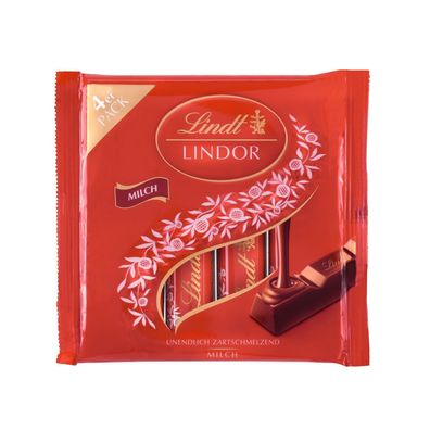 Lindt Lindor Stick Multipack Milch 4x 25g