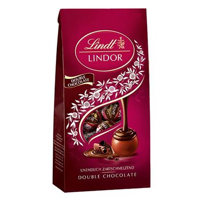 Lindt Lindor Kugeln Double Chocolate, 137g