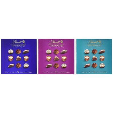 Lindt Mini Pralines emotionale Botschaften kleine Geschenkidee 44g