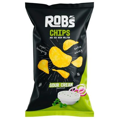 Rob's Chips Sour Cream 120g