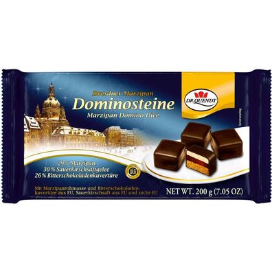 DR. QUENDT Dresdner Marzipan Dominosteine 200G