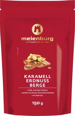 Meienburg SCHOKO Karamell Erdnussberge 150g