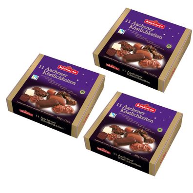 Kinkartz 11 Aachener Köstlichkeiten Lebkuchenmischung Gingerbread 3x 500g