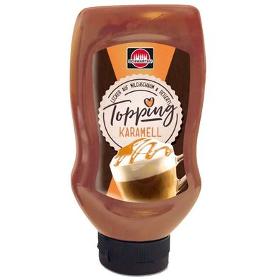 Schwartau Coffee Shop Topping mit zartem Caramel Geschmack 250ml