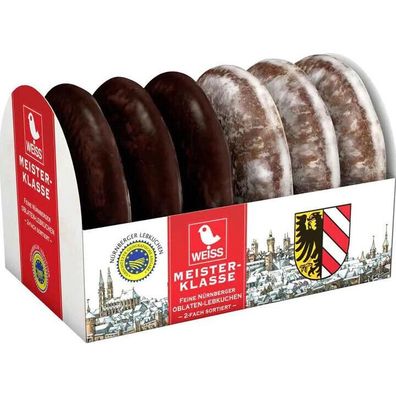 Weiss Meisterklasse - Feine Nürnberger Oblaten-Lebkuchen 200g