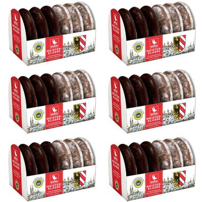 Weiss Meisterklasse - Feine Nürnberger Oblaten-Lebkuchen 6x 200g