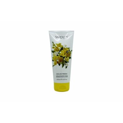 Yardley English Freesia Exfoliating Body Scrub 200ml