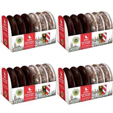 Weiss Meisterklasse - Feine Nürnberger Oblaten-Lebkuchen 4x 200g