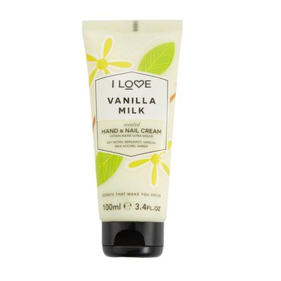 I Love... Vanilla Milk Hand & Nail Cream 100ml