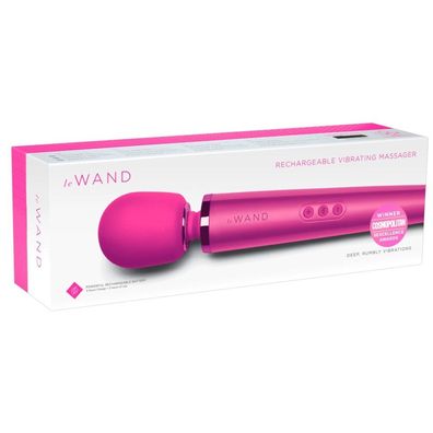 Le Wand Magenta rechargeable massager