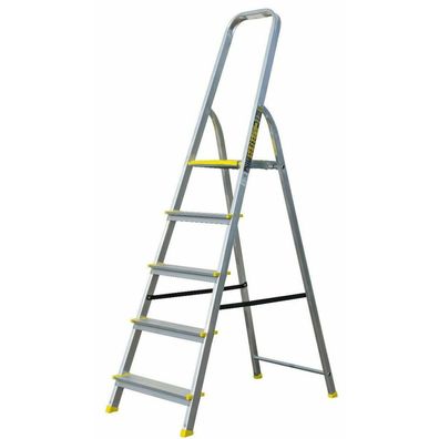 Bayersystem Aluminium Rrabine Leiter 120kg 5 Stufen