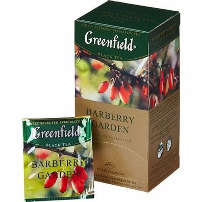 Tee Greenfield Barberry garden schwarz mit Berberitze