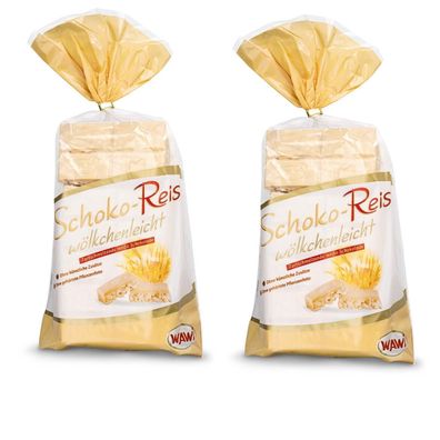 WAWI Puffreis in Feinster Weisser Schokolade 1kg (2x 500g)